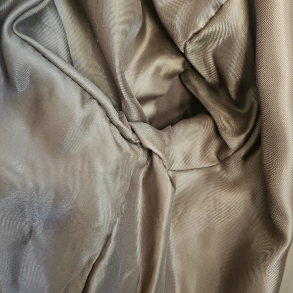 Alfani Womans Light Brown Suede Leather Jacket XL - Picture 7 of 8